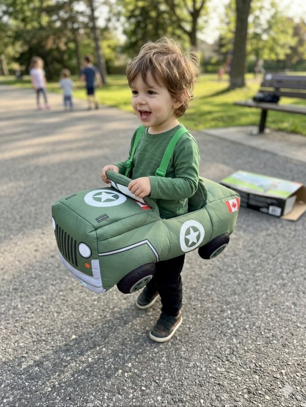 Jeep Rider Ride-on Toddler Halloween Costume 2/4T